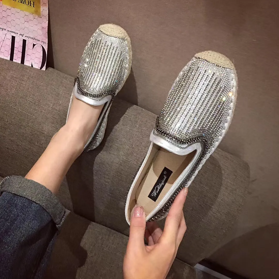 2 Tone Bling Embellishment Rope Flats