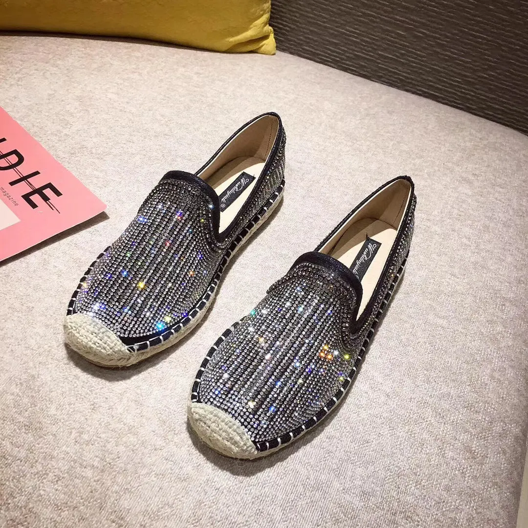 2 Tone Bling Embellishment Rope Flats