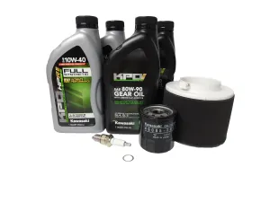 2000-2001 Kawasaki Mule 520 KAF300D OEM Full Synthetic Service Kit KAW164