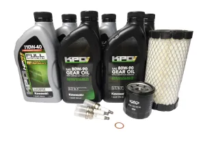 2015-2023 Kawasaki Mule Pro FXT KAF820 OEM Full Synthetic Service Kit KAW162