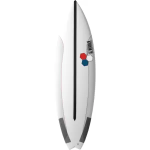 5'6" Channel Islands Rocket 9 DC - Clear/Blue