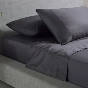 Accessorize 1000TC Cotton Rich Sheet Set - Charcoal