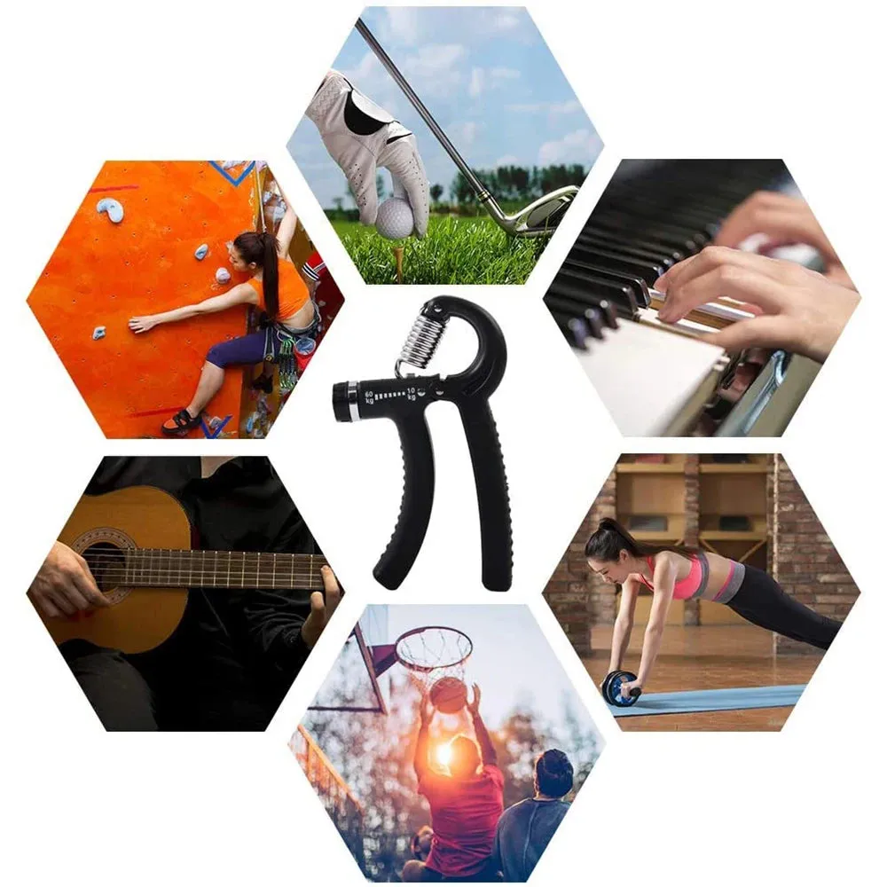 Adjustable Hand Grip Exerciser: Strengthen Your Grip and Forearm Muscles