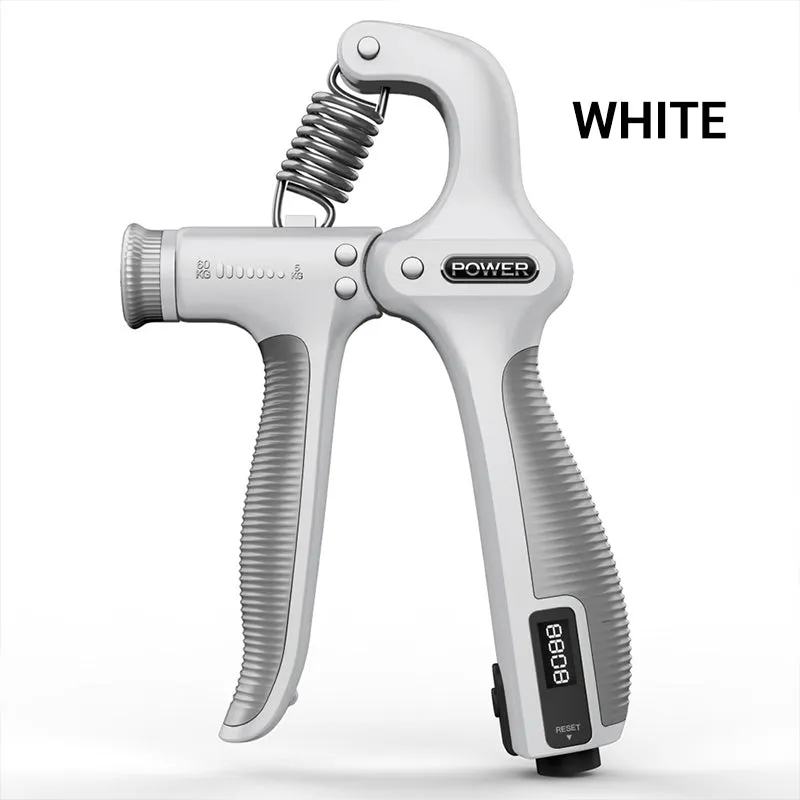 Adjustable Resistance Counting Hand Gripper Strength Trainer