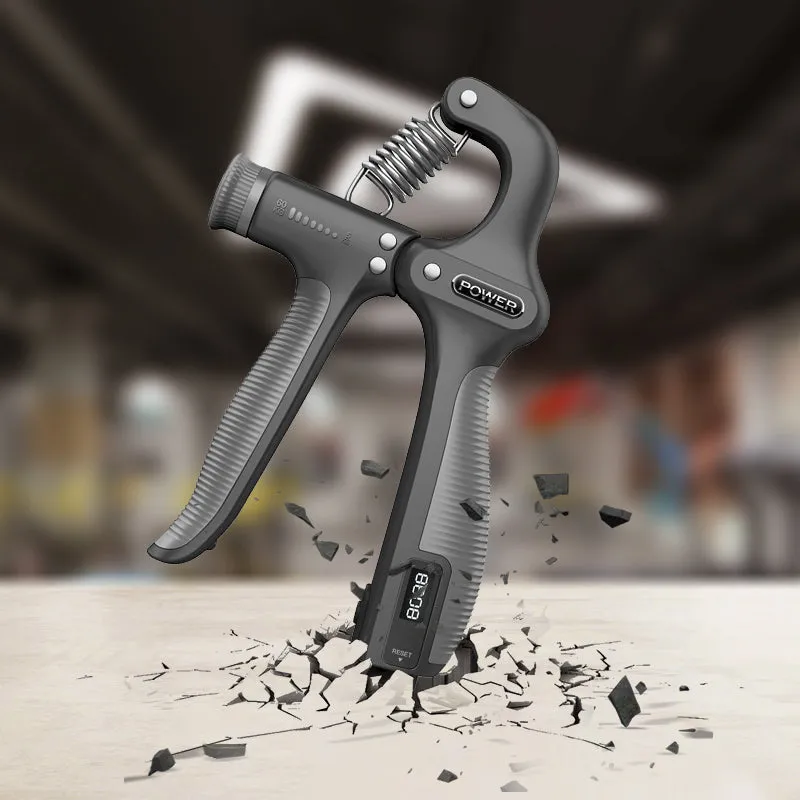 Adjustable Resistance Counting Hand Gripper Strength Trainer