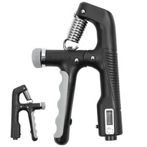 ALYV Hand Grip strengthener - New Improved Desgine 10-100 kg Adjustable Hand Grip | Wrist Training Exerciser (10-100 kg |  Grey-Black)