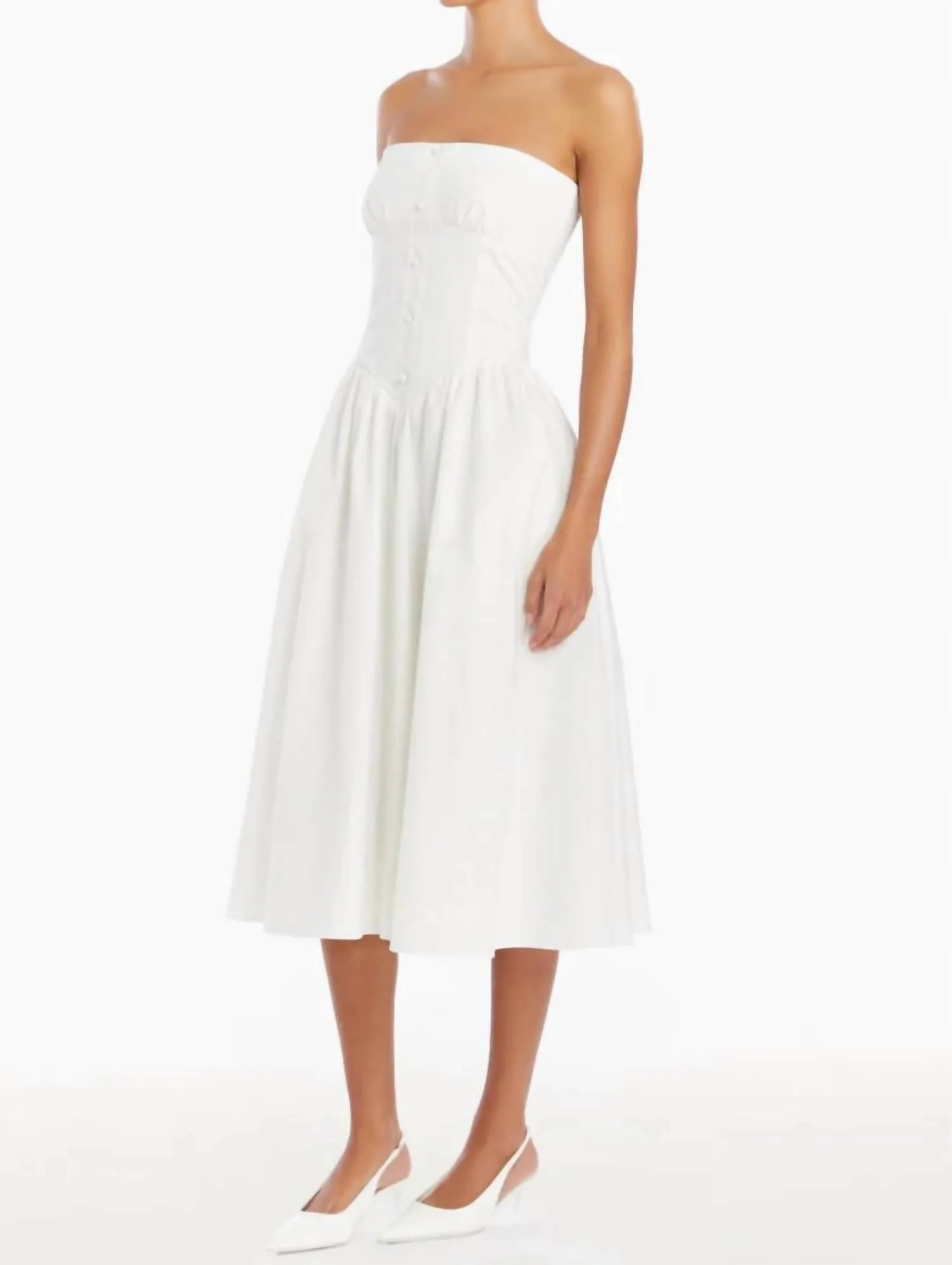 Amanda Uprichard - Strapless Holland Dress