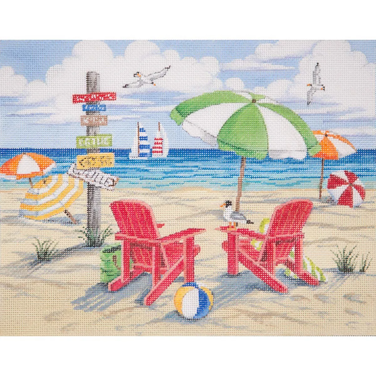 AP2805 Beach Scene