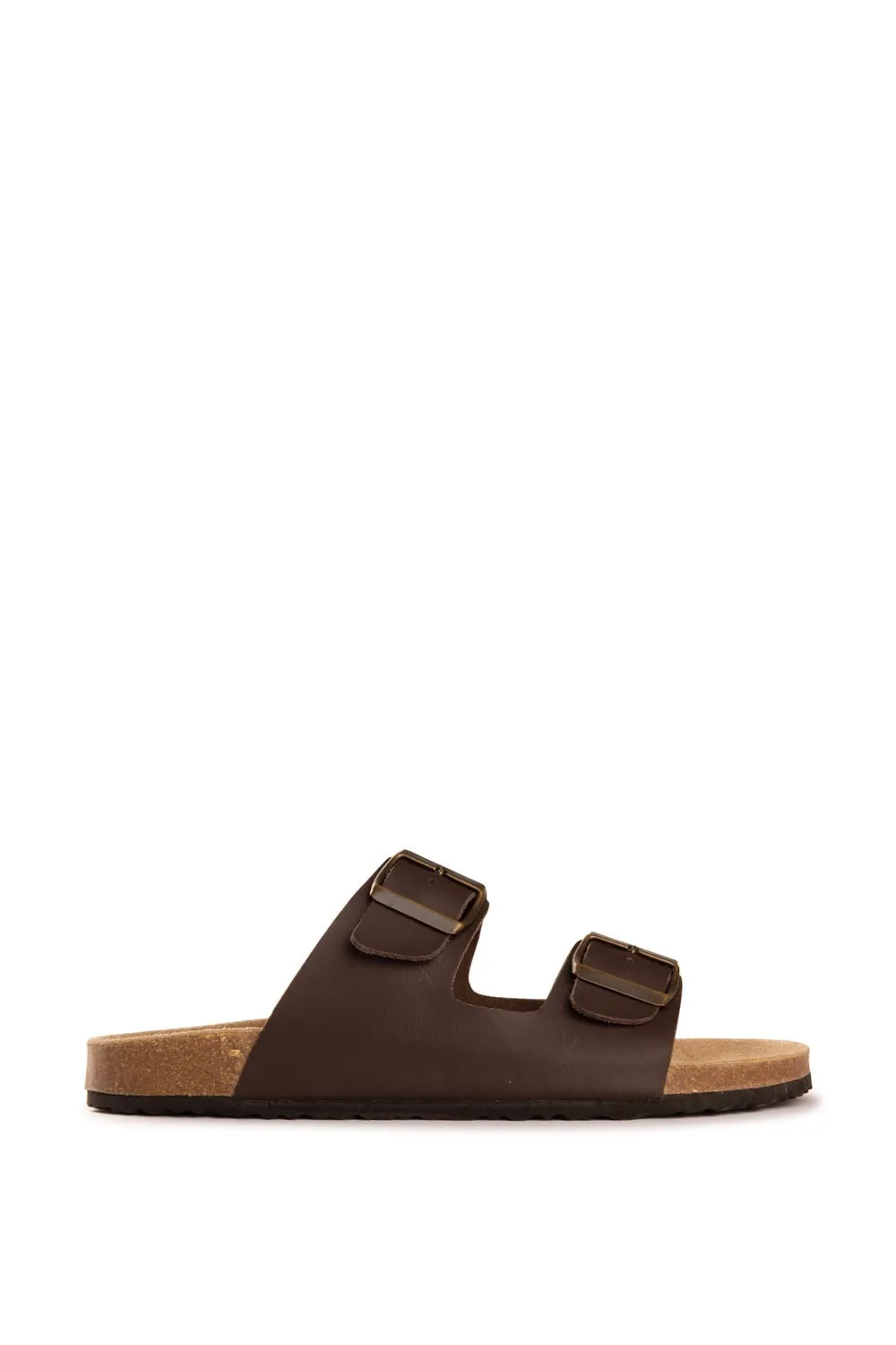 AUS WOOLI AUSTRALIA UNISEX MELBOURNE SANDALS - BROWN