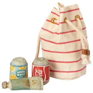 Bag With Beach Essentials