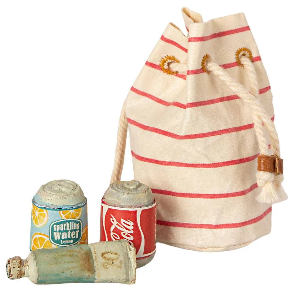 Bag With Beach Essentials