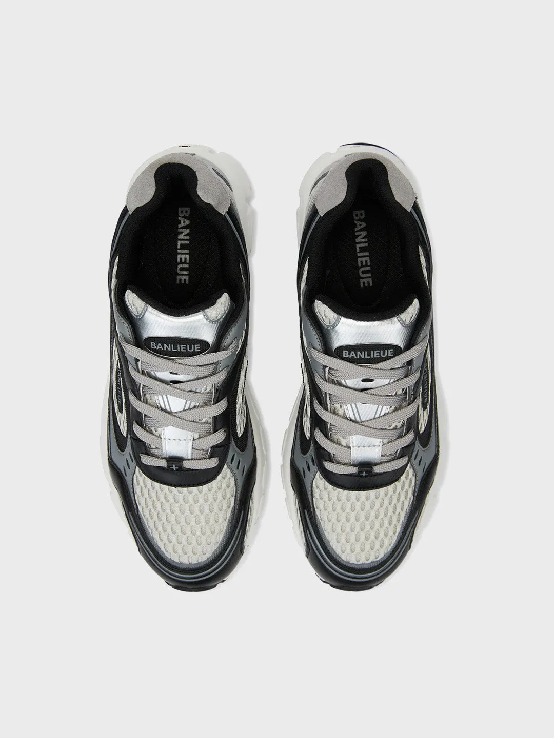 Banlieue The Runner  Sneakers | Grey/Black