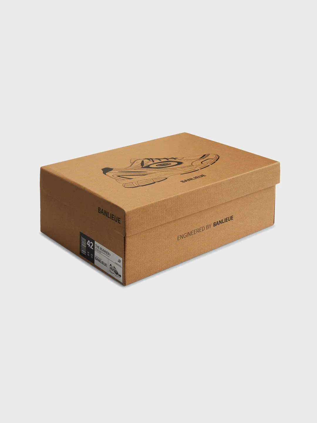 Banlieue The Runner  Sneakers | Grey/Black