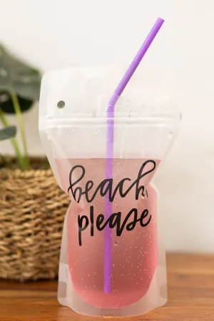 Beach, Please Drink Pouch