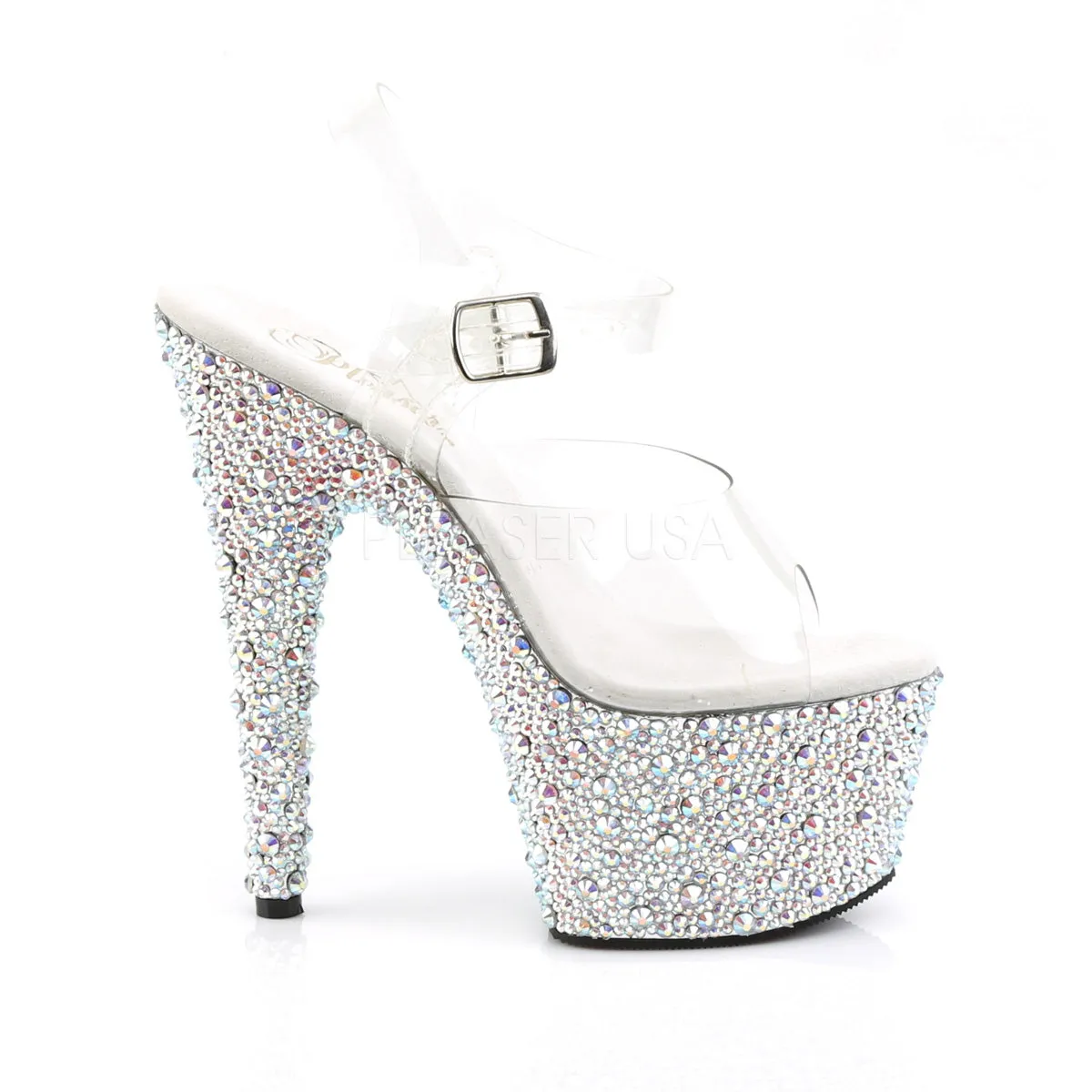 BEJEWELED-708MS  Clear/Silver Multi RS