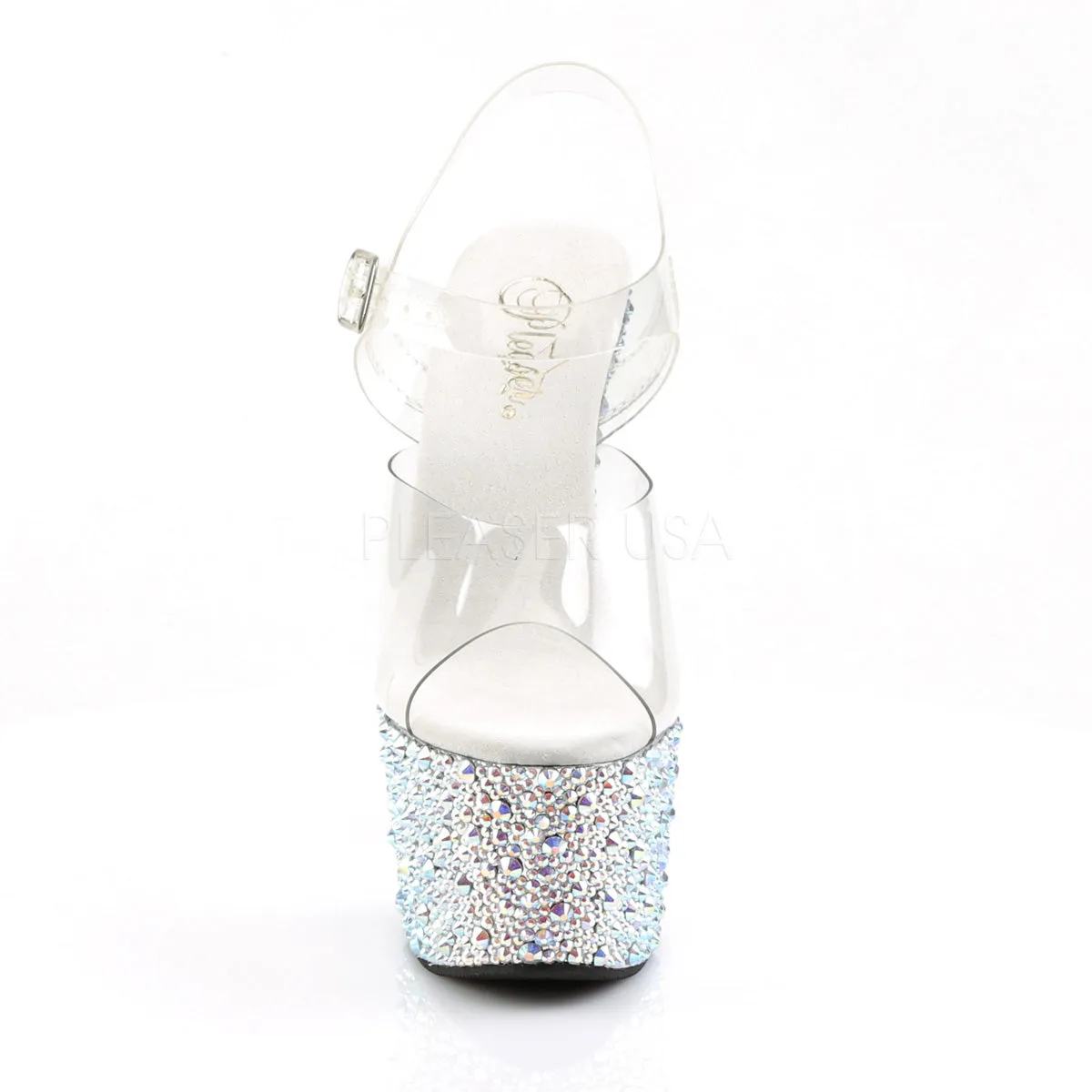 BEJEWELED-708MS  Clear/Silver Multi RS
