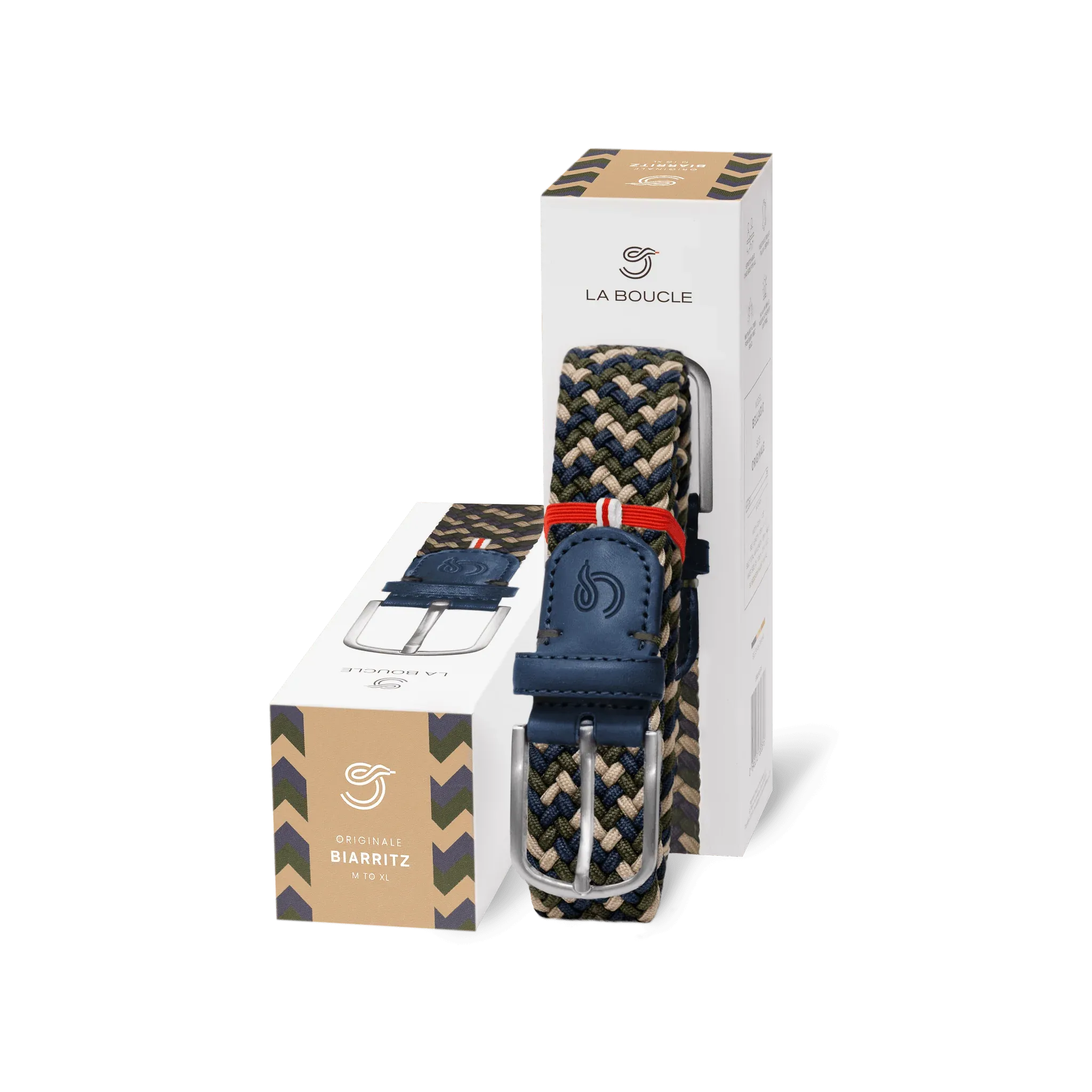 Biarritz TRIO Navy Blue Green Beige