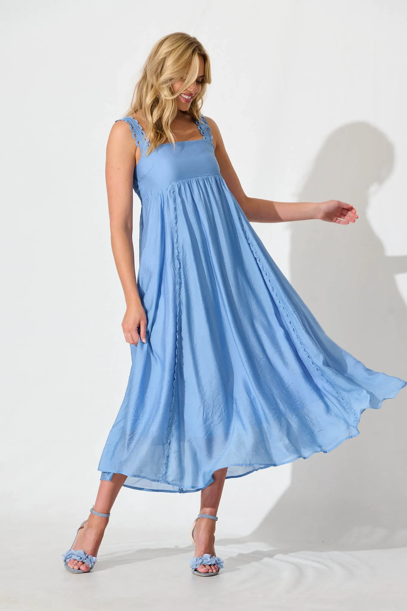 Blue Maxi Dress