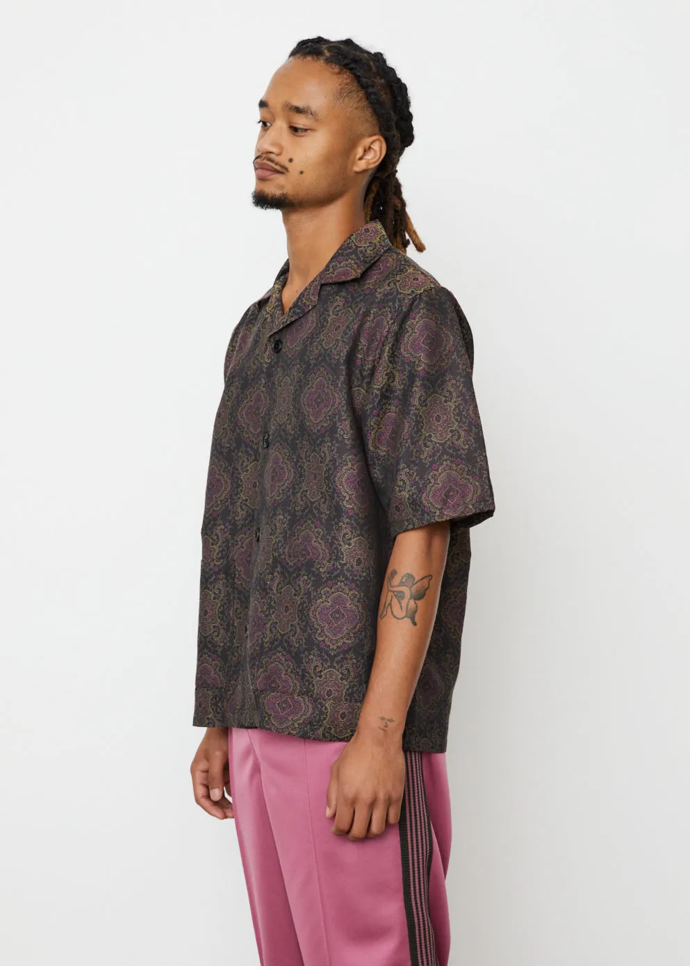 Cabana Shirt C/PE Arabesque Jacquard