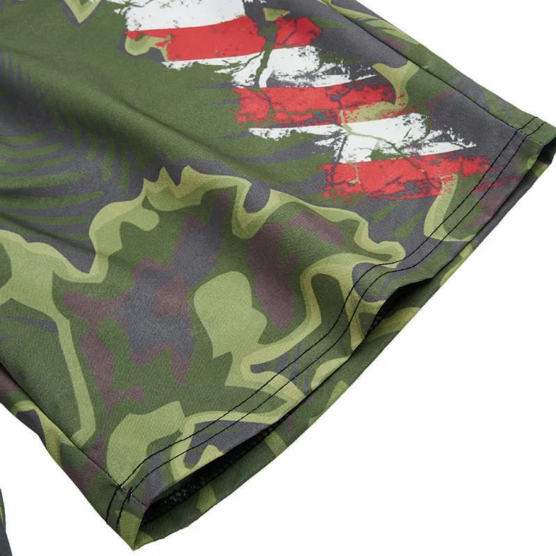 CAMO STARS 11'' INSEAM STRIPES SHORTS