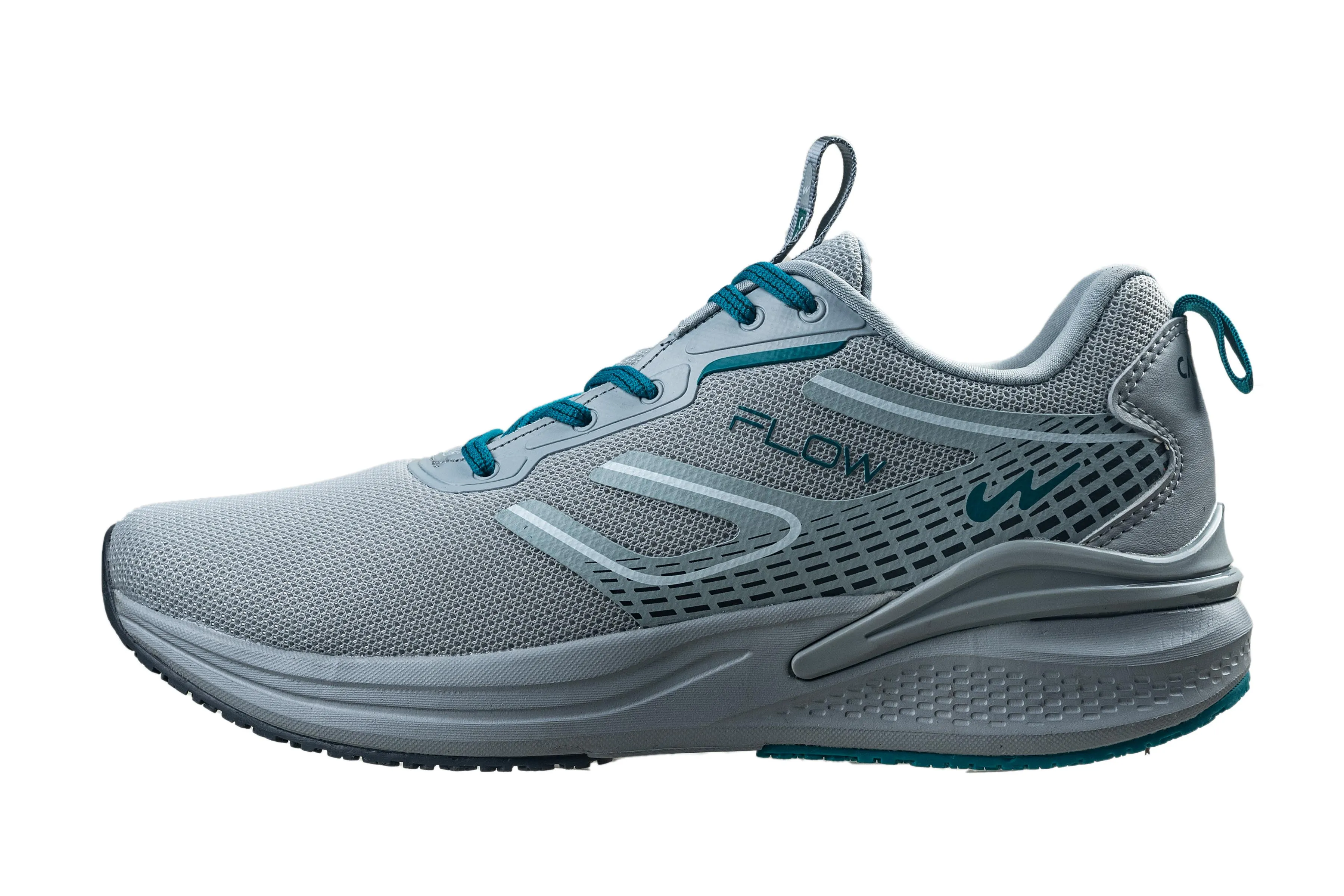 Campus Gents L. Grey / T. Blue Sports Shoe