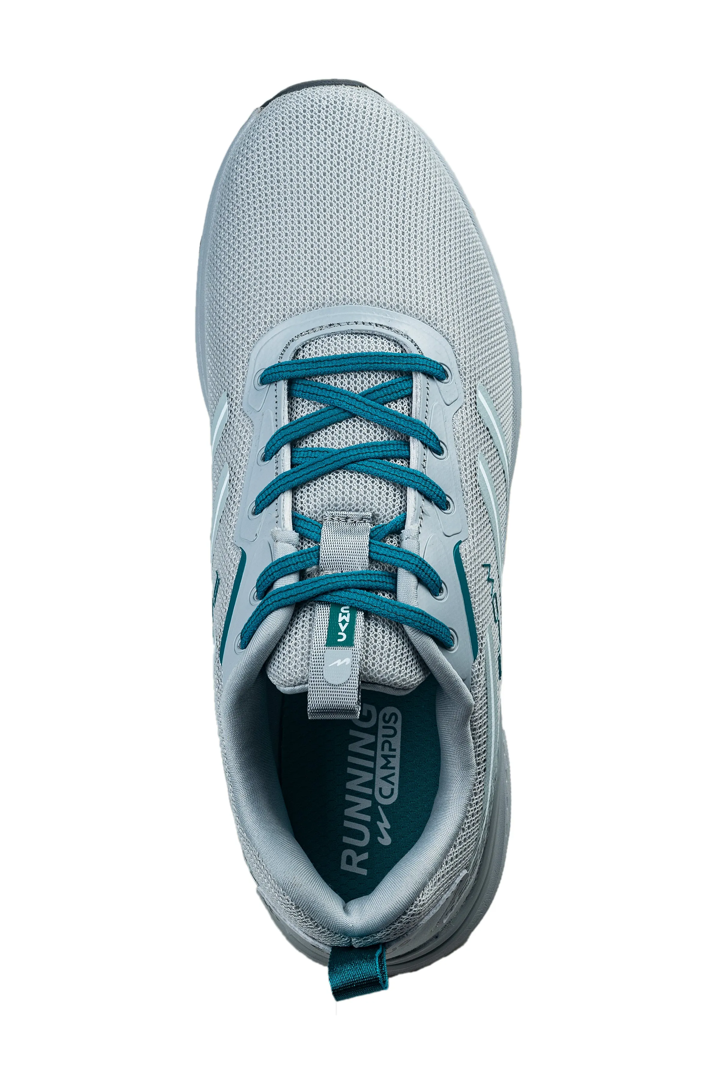 Campus Gents L. Grey / T. Blue Sports Shoe