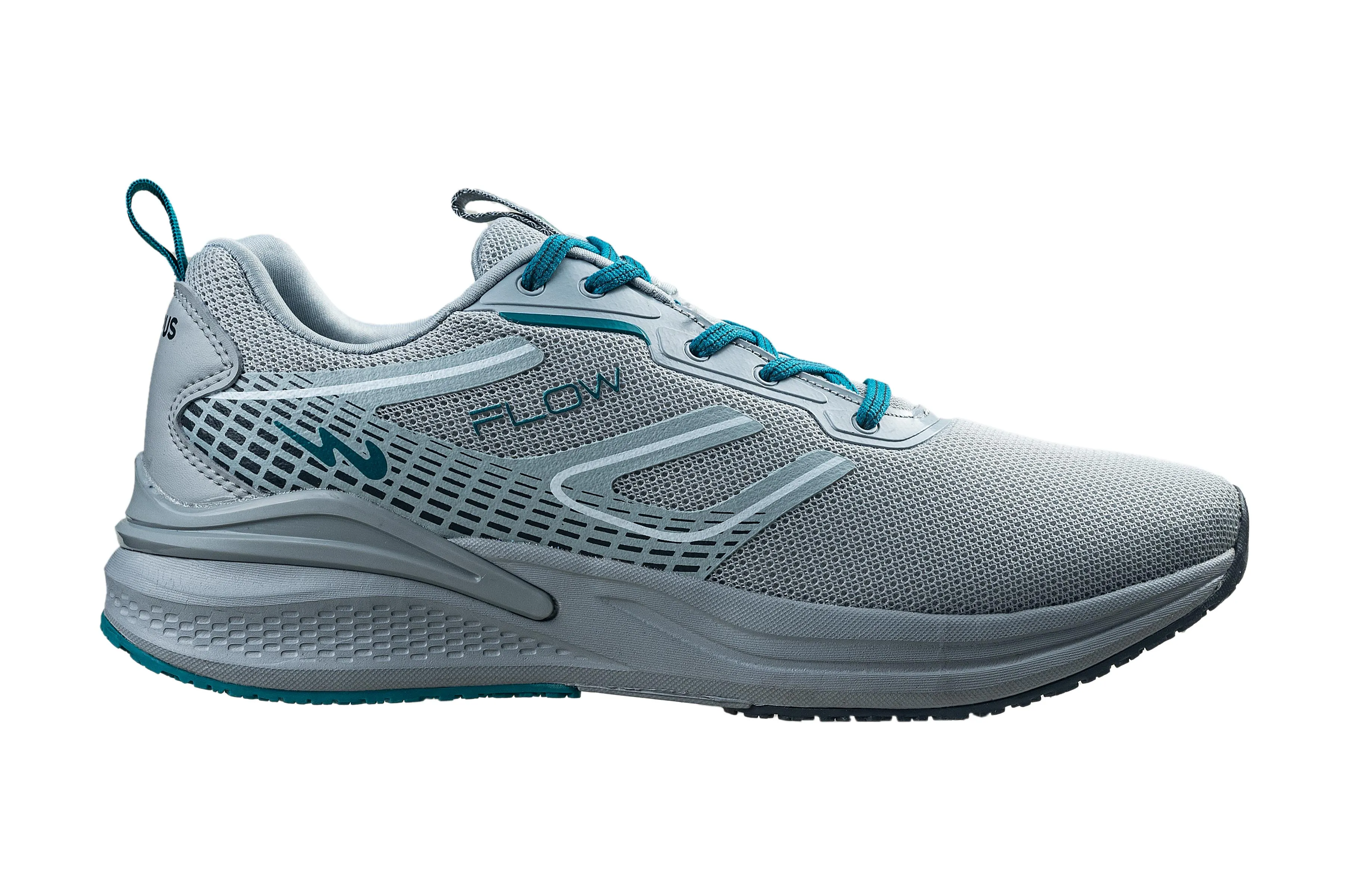 Campus Gents L. Grey / T. Blue Sports Shoe