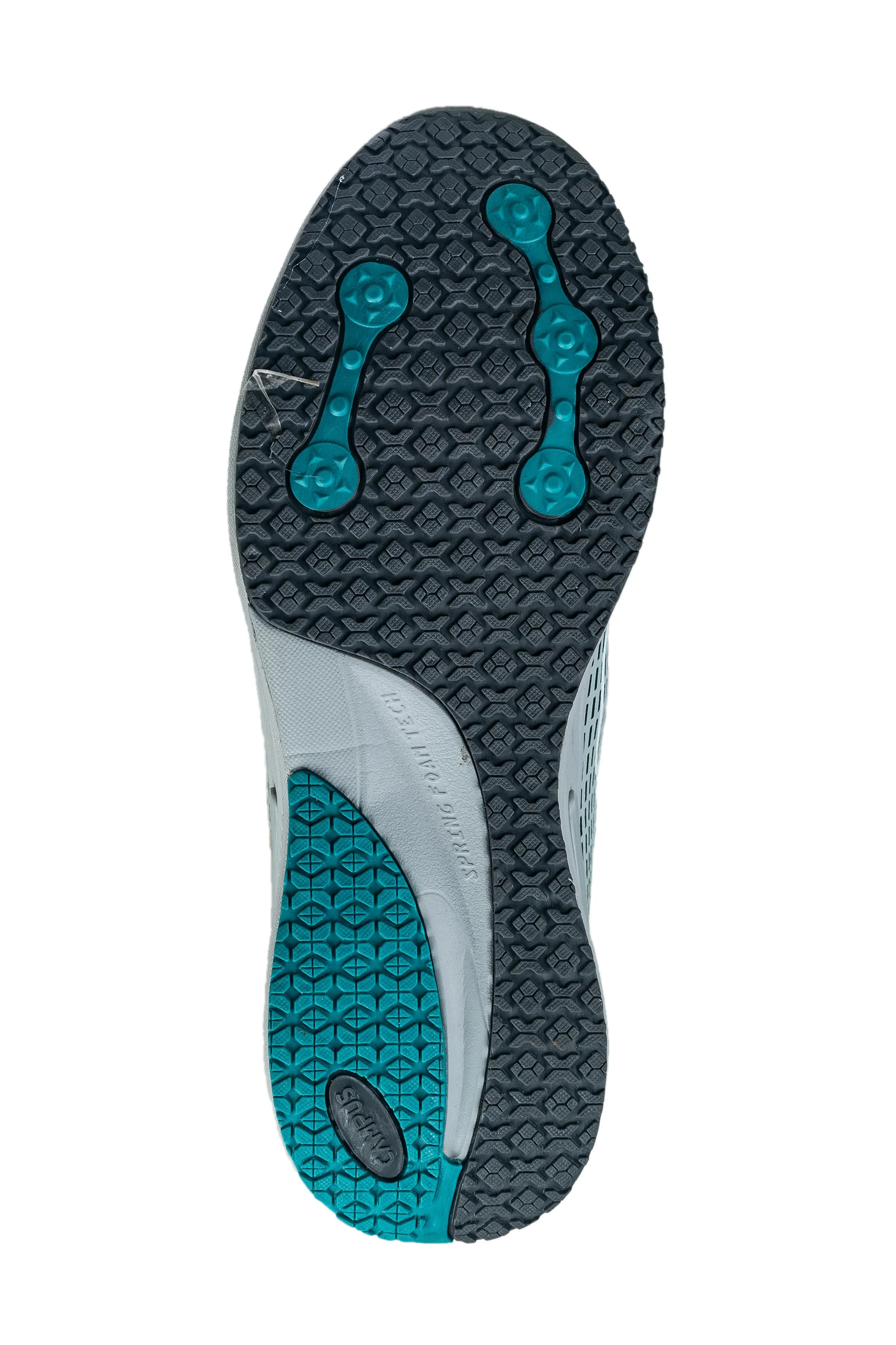 Campus Gents L. Grey / T. Blue Sports Shoe