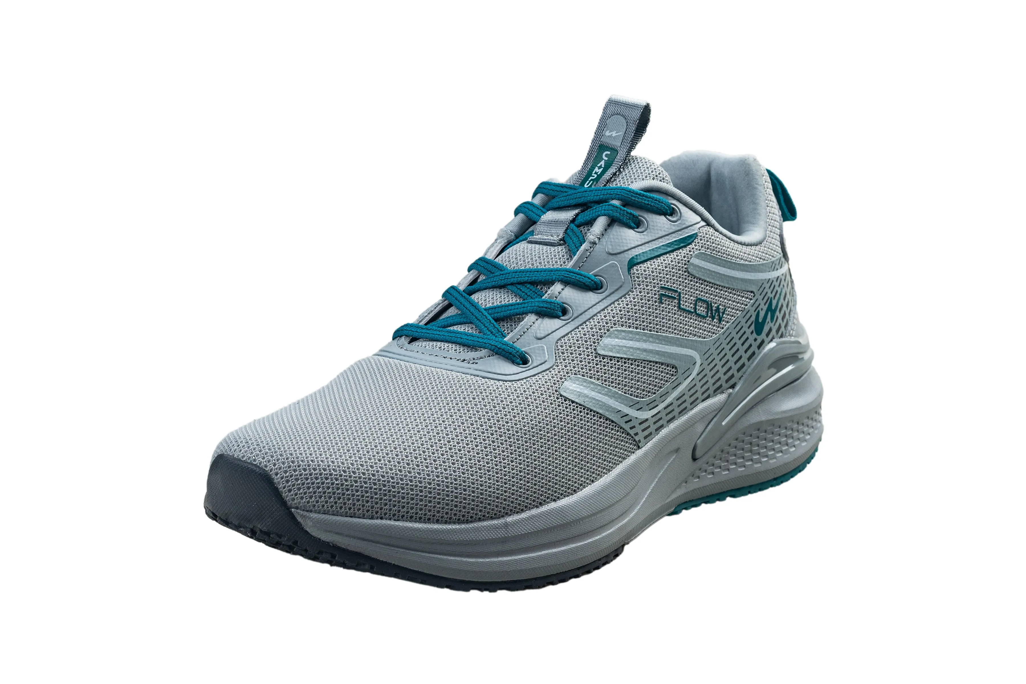 Campus Gents L. Grey / T. Blue Sports Shoe