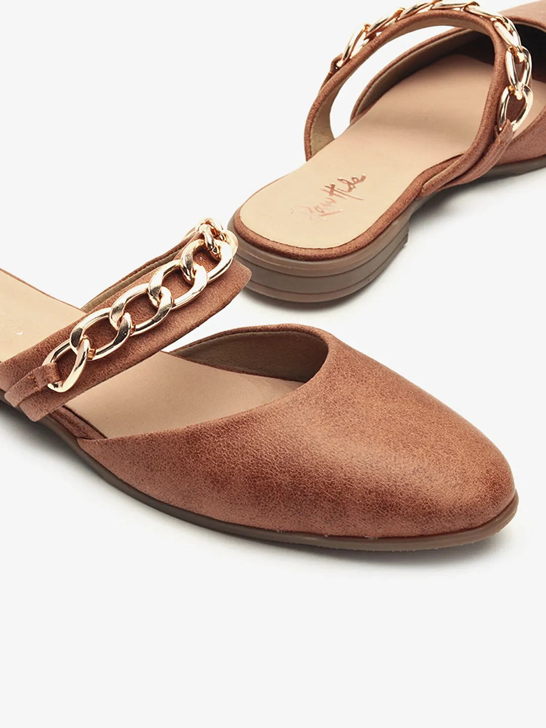 Chloe Leather Flat