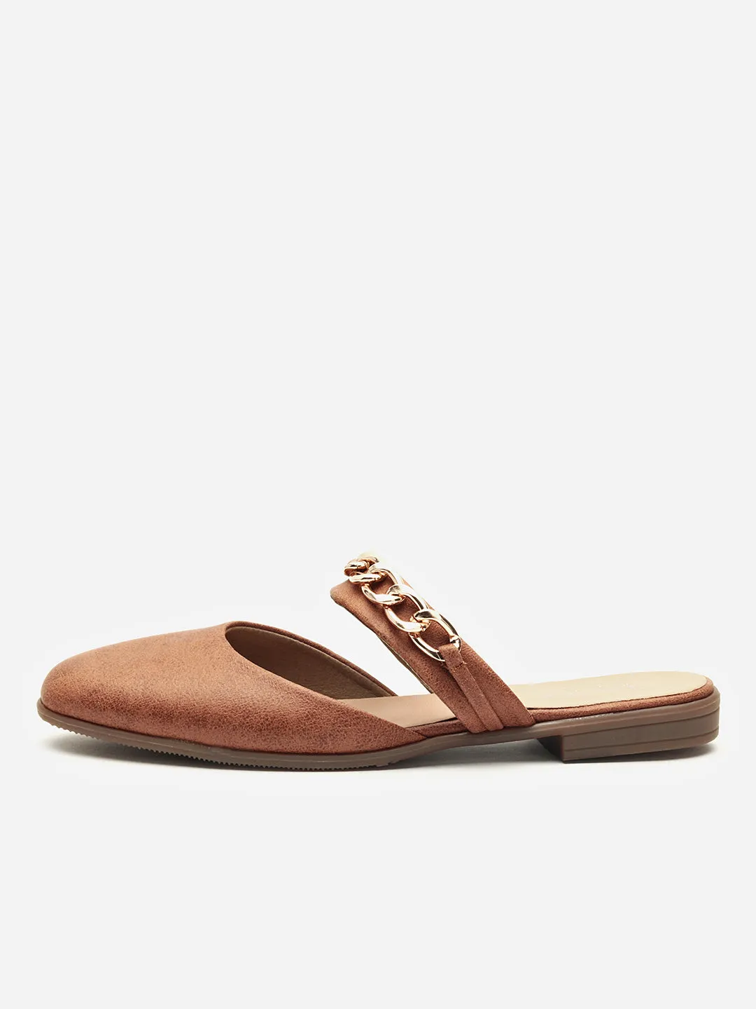 Chloe Leather Flat