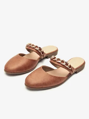Chloe Leather Flat