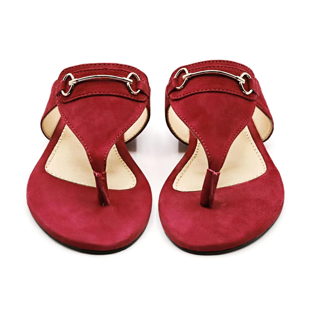 Classic Flats - Maroon Slippers
