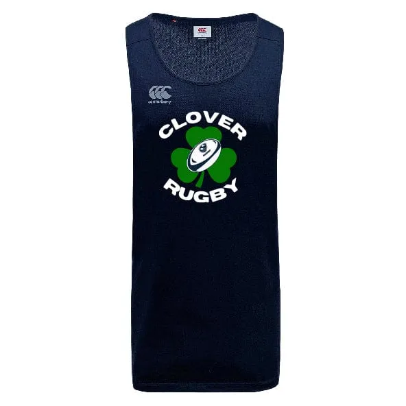 Clover Blue Eagles Rugby Tempo Vapodri Singlet by Canterbury