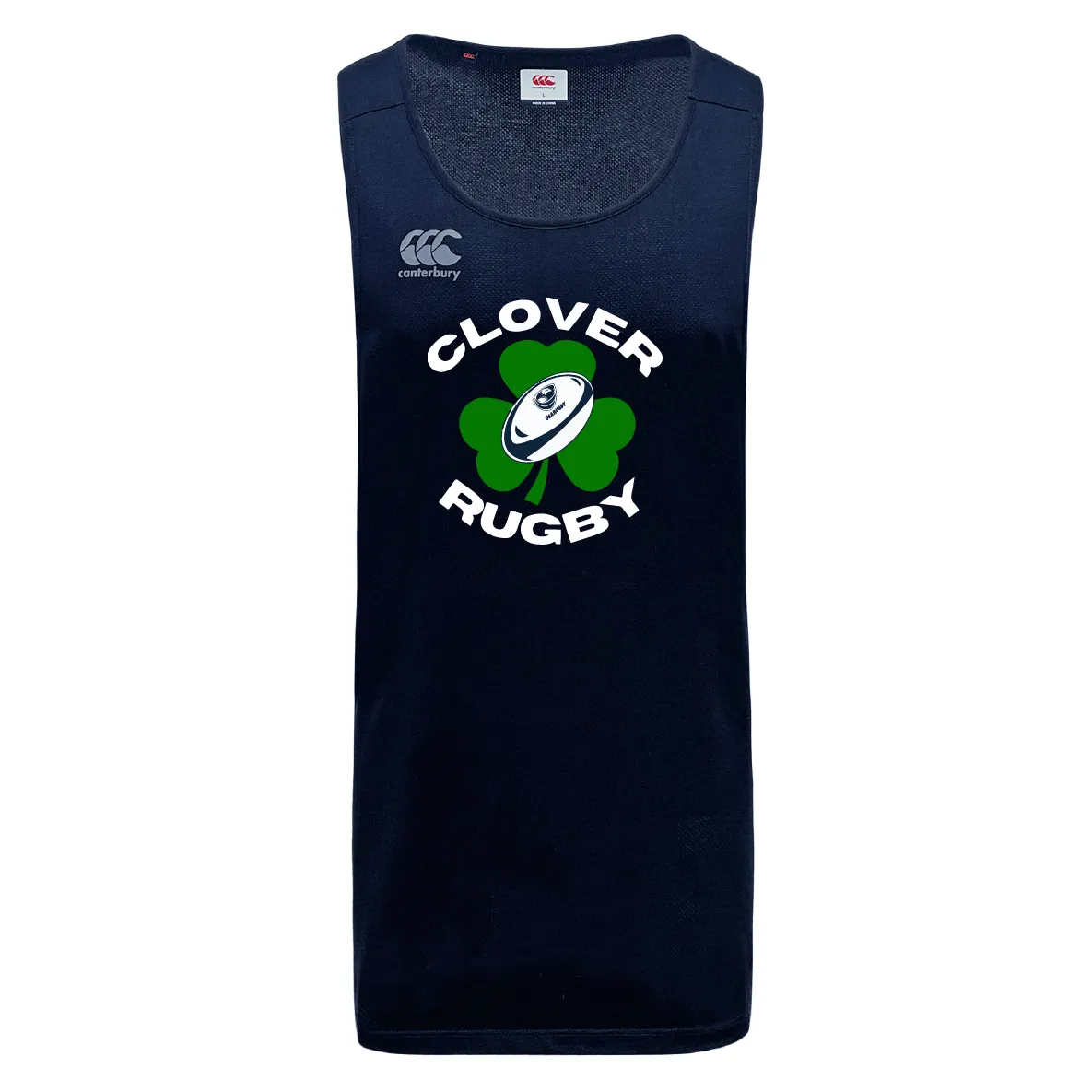 Clover Blue Eagles Rugby Tempo Vapodri Singlet by Canterbury