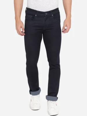 Dark Blue Washed Slim Fit Jeans | JadeBlue
