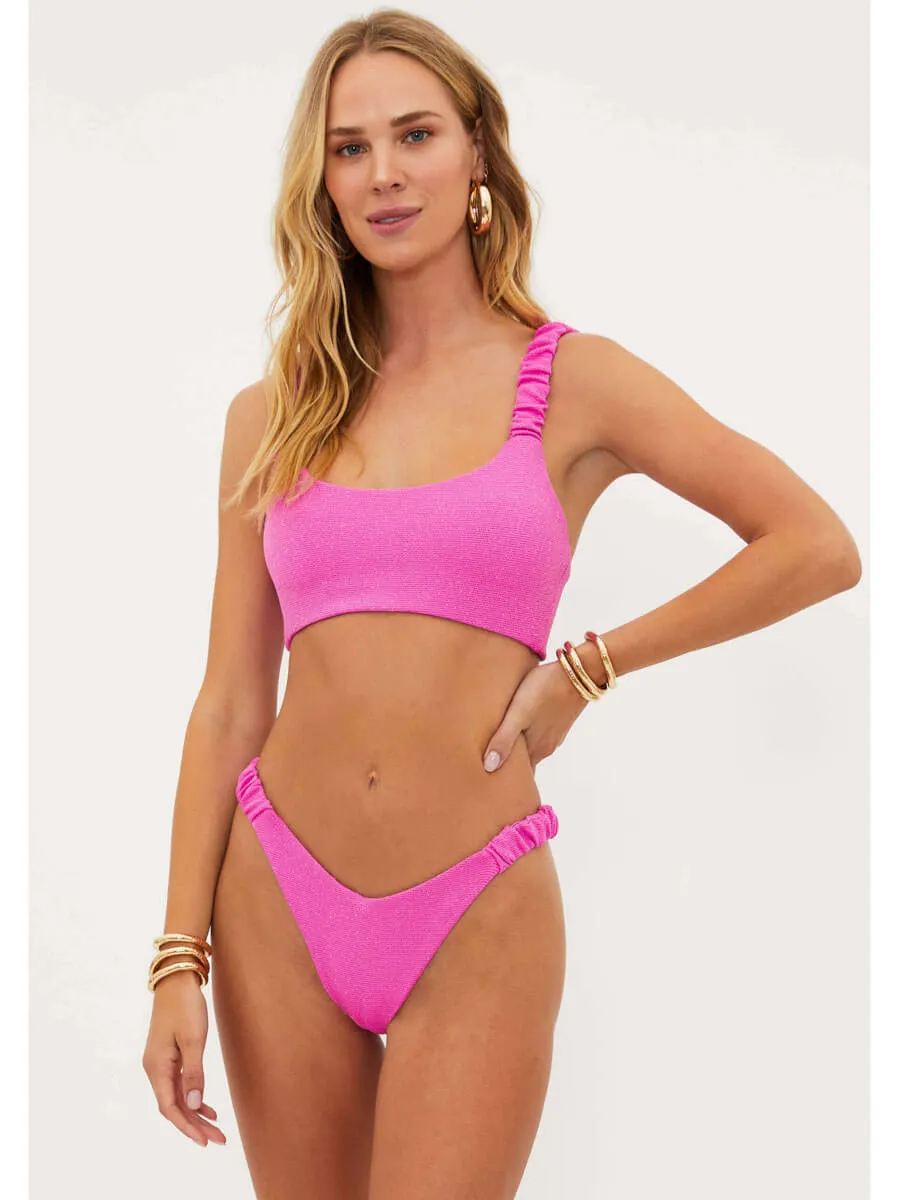 Effie Top in Petal Pink Scrunch