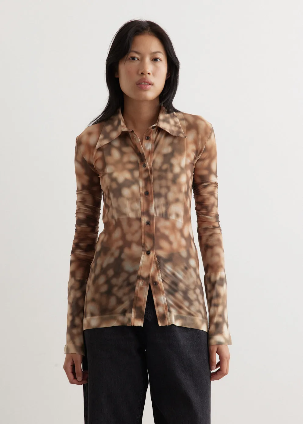 Estefani Print Shirt
