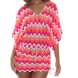 FLAMINGO BEACH - Cabana V Neck Dress