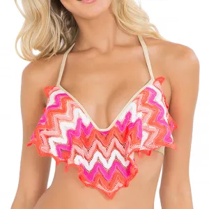 FLAMINGO BEACH - Cascade Push Up Underwire Top