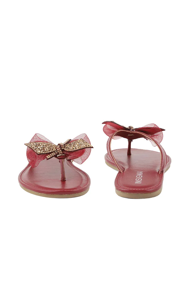 Formal Slip On I35135-Maroon
