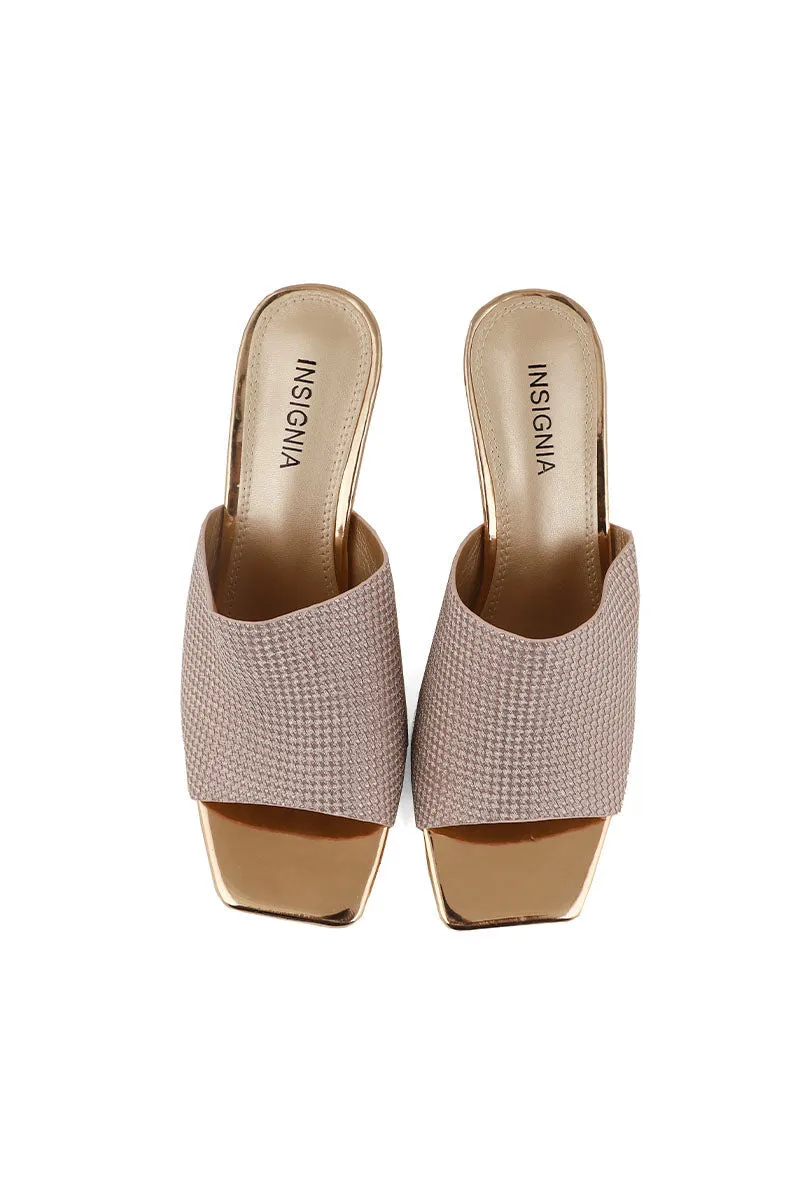 Formal Slip On I38530-Peach