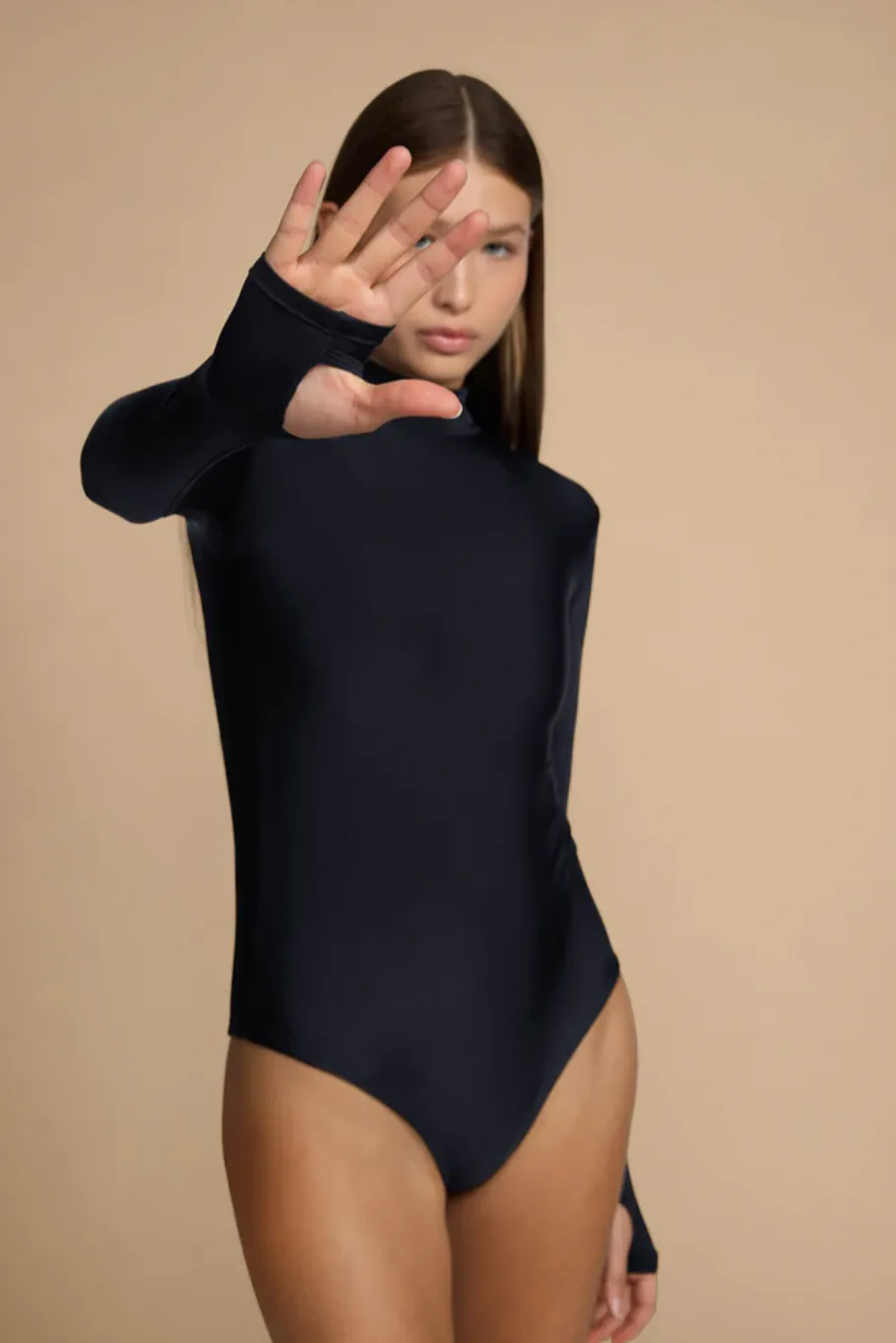 Gato Bodysuit Black