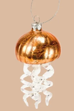 Glass Jellyfish Ornament