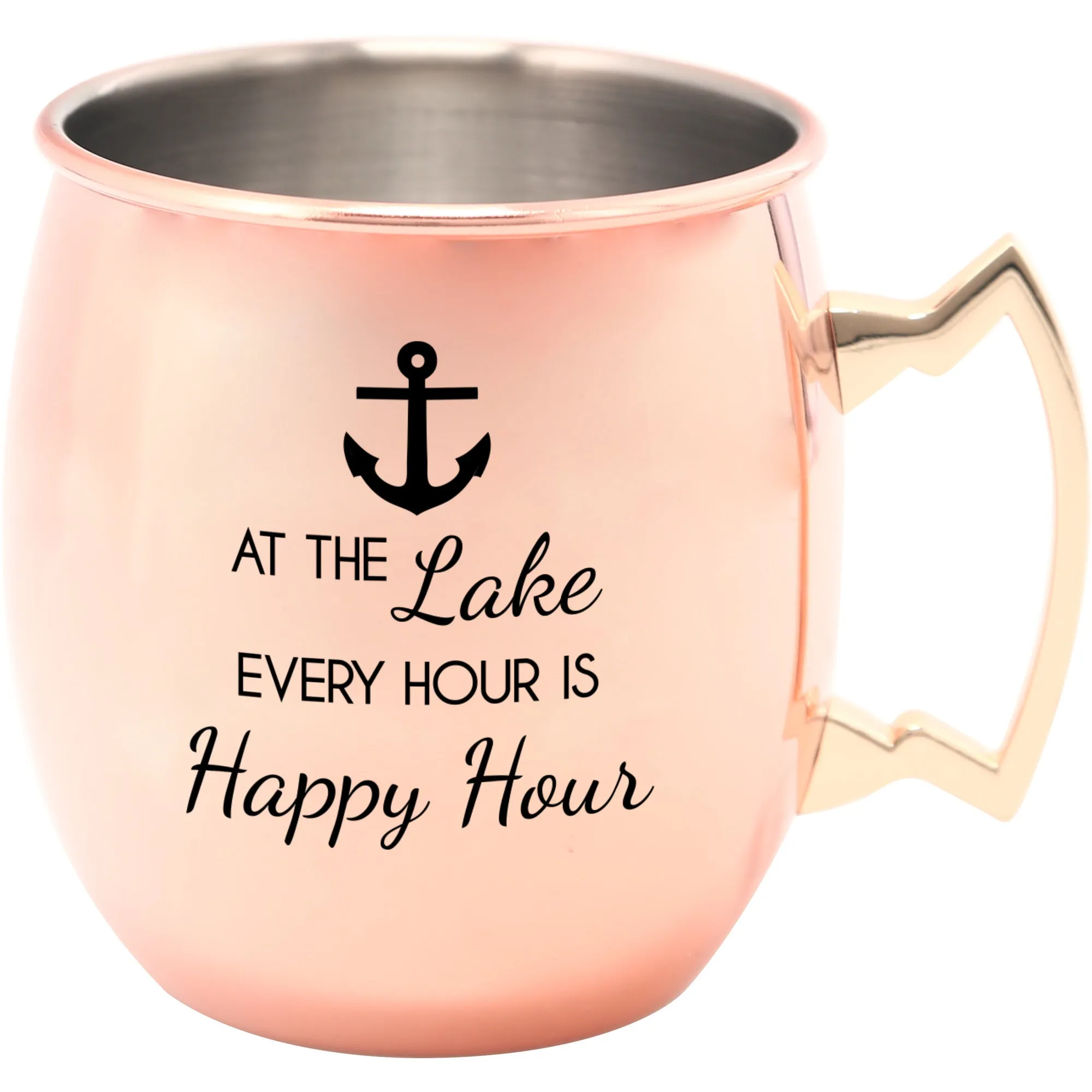 Happy Hour 20 oz Stainless Steel Moscow Mule