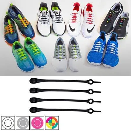 HICKIES Original No Tie Elastic Shoelace Unisex/One-size Fits Neon Yellow