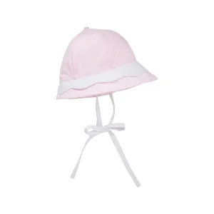 Hollingsworth Hat - Palm Beach Pink with Worth Avenue White