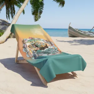 How To Be A Siren 101 Beach Towel