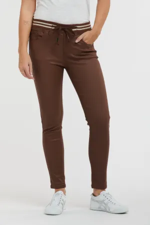 ITALIAN STAR Pleather Tommy Jean - Toffee