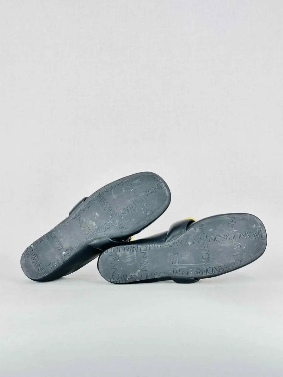 JW ANDERSON Bubble Black Ballet Flats 38